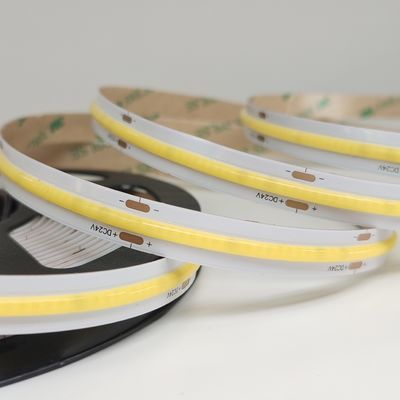 9.84ft 480leds/m 24v 6000K 10mm COB Led Light Strip Daylight İç mekan aydınlatma dekorasyonu için beyaz
