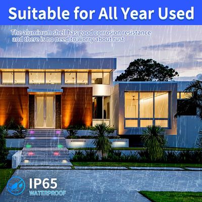 Çok renkli LED Düğün Noel Doğum Günü Hareket Algılayıcısıyla Dışarıdaki Aydınlatıcılar