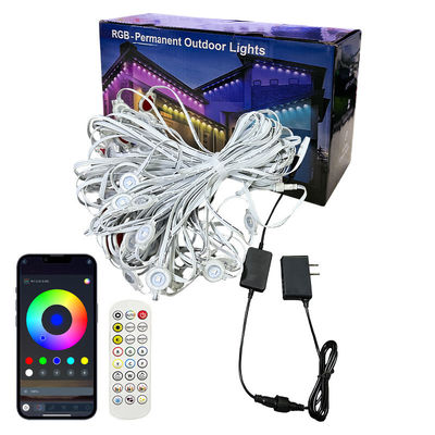 24V 0.5A Voltage Multicolor LED Strip Lights with Advanced RGBIC Bluetooth Control