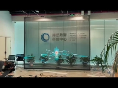 Büyük bina ekranı için esnek Şeffaf Film LED Ekranı P15