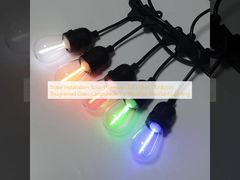 Ağaç Montajı Güneş enerjisi ile çalışan LED lambalar Dışarıda Hava durumuna dayanıklı aydınlatma için sertleştirilmiş cam lamba perdesi